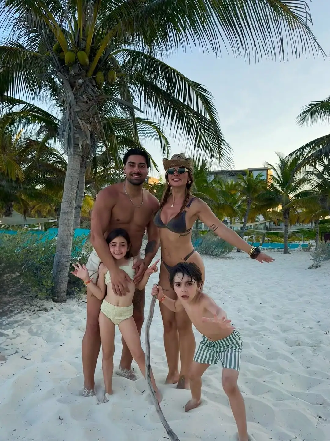 Entre nas férias paradisíacas de Liliana Filipa com a família