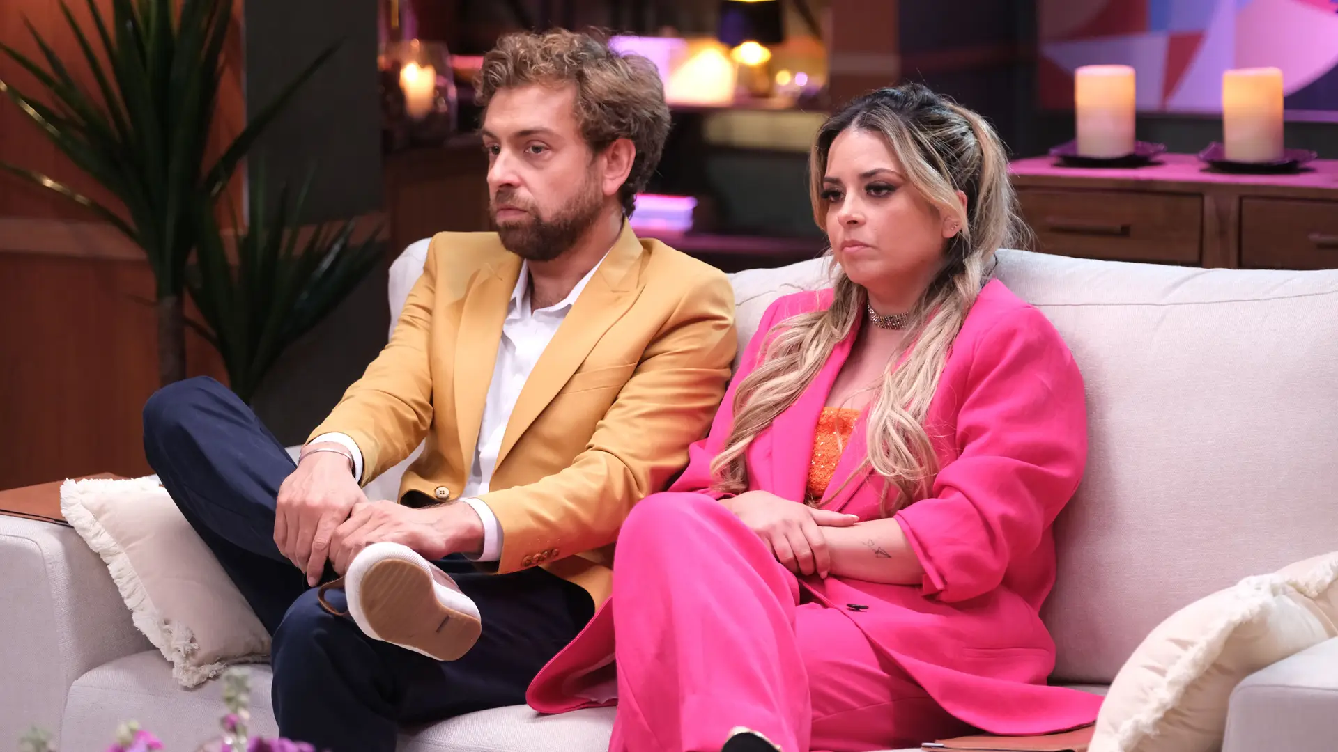 Carlos e Rafaela, em 'Casados'