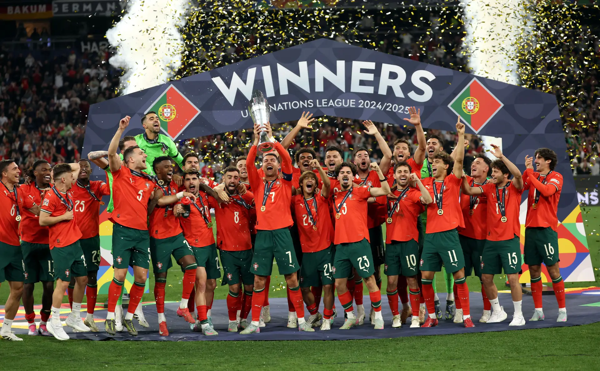 Foi há um ano que Portugal conquistou a Liga das Nações, o último troféu erguido por Diogo Jota