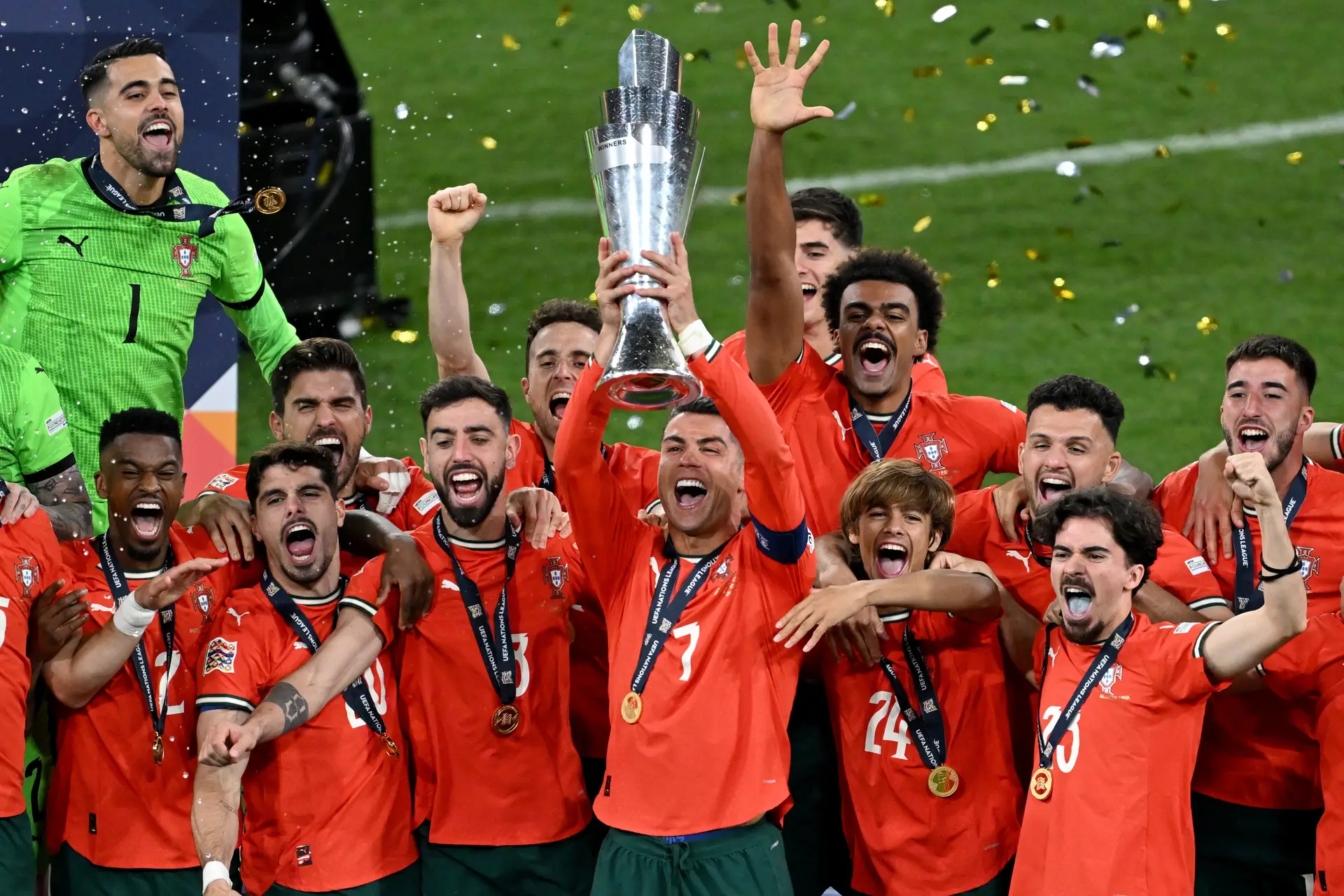Foi há um ano que Portugal conquistou a Liga das Nações, o último troféu erguido por Diogo Jota