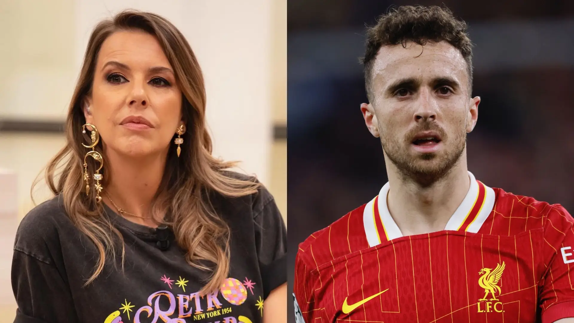 Ana Garcia Martins e Diogo Jota