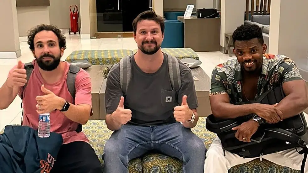 Murilo Couto, Hugo Sousa e Gilmário Vemba