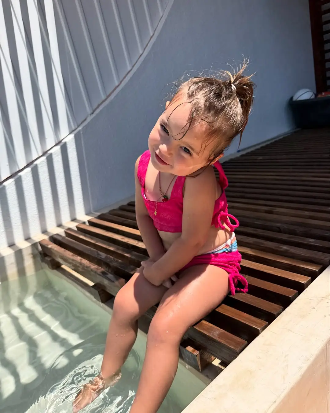 "Teimosa, inteligente" - Carolina Pinto assinala dois anos e meio da filha Emília
