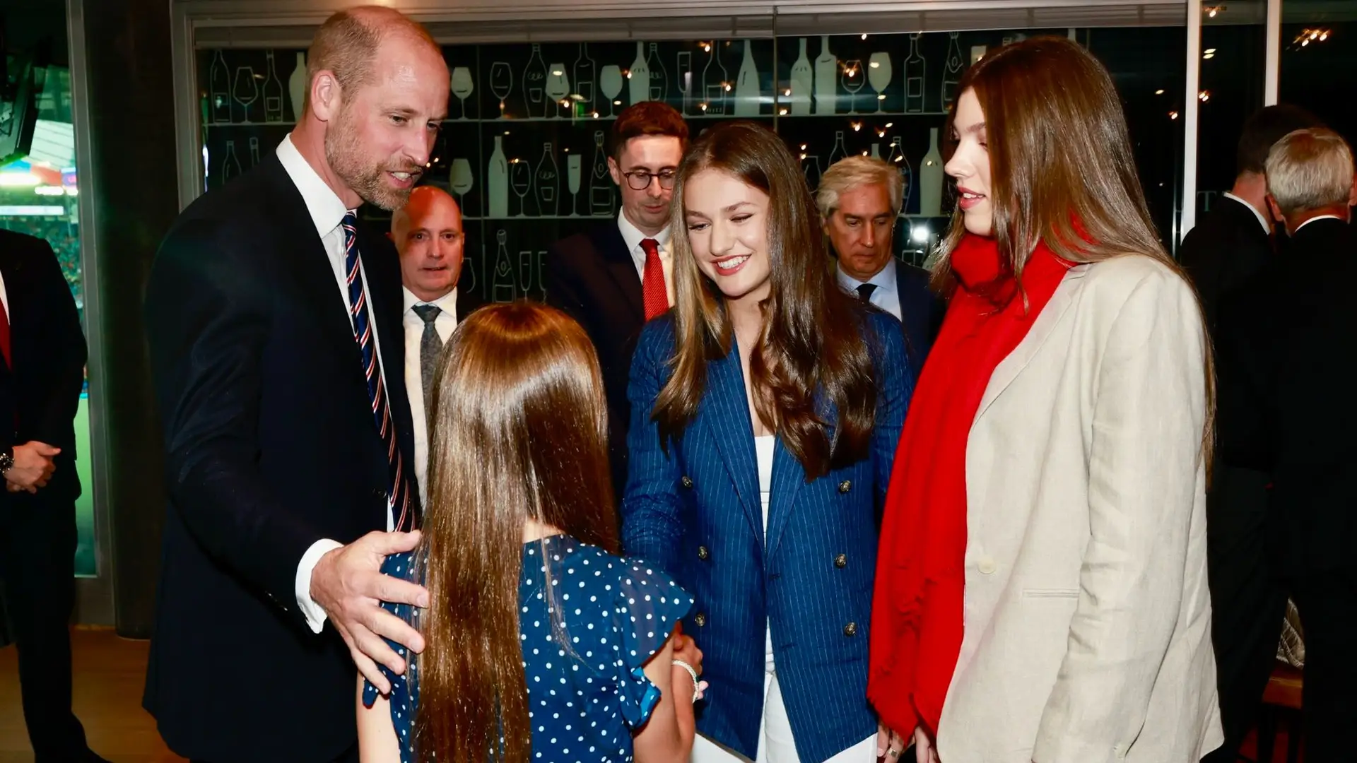 William, Charlotte, Leonor e Sofía