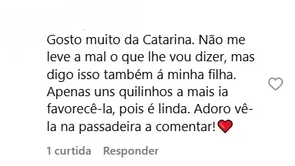 "Uns quilinhos a mais ia favorecer" - Catarina Miranda volta a ser 'confrontada' e reage