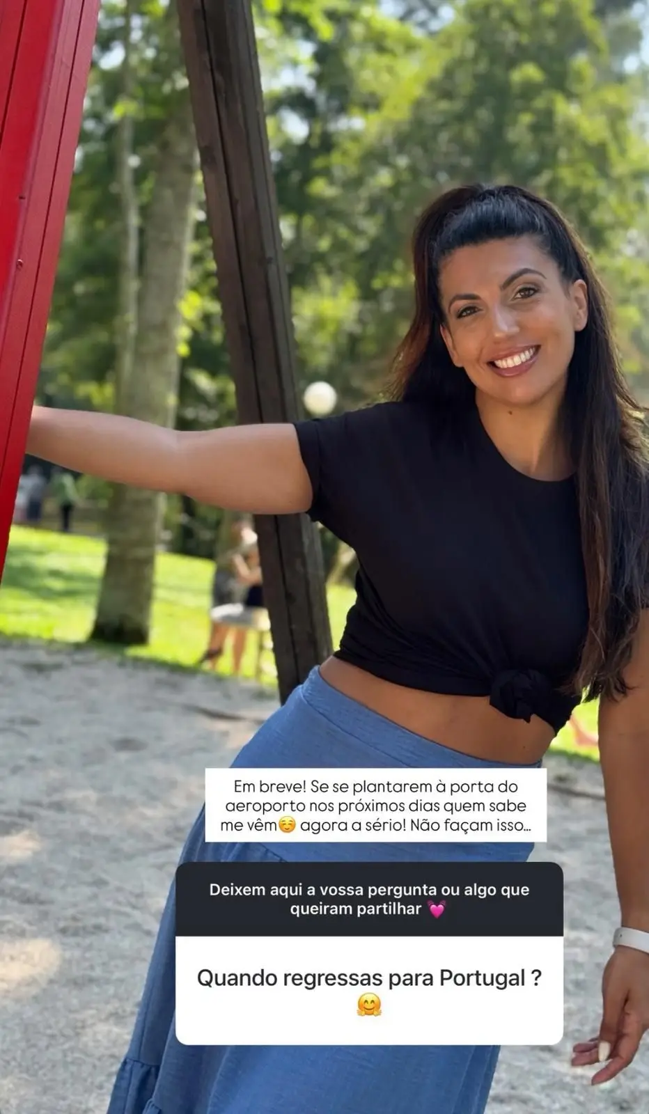 Carla, de 'Casados', promete regresso a Portugal e fala de Nelson: "Estás ou não separada?"