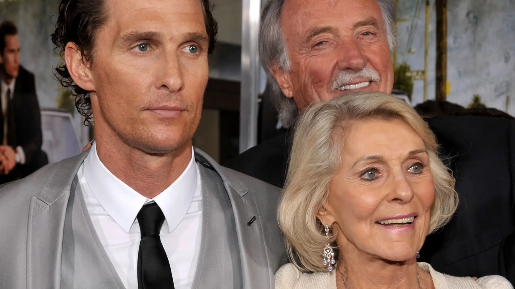 Matthew McConaughey com os pais