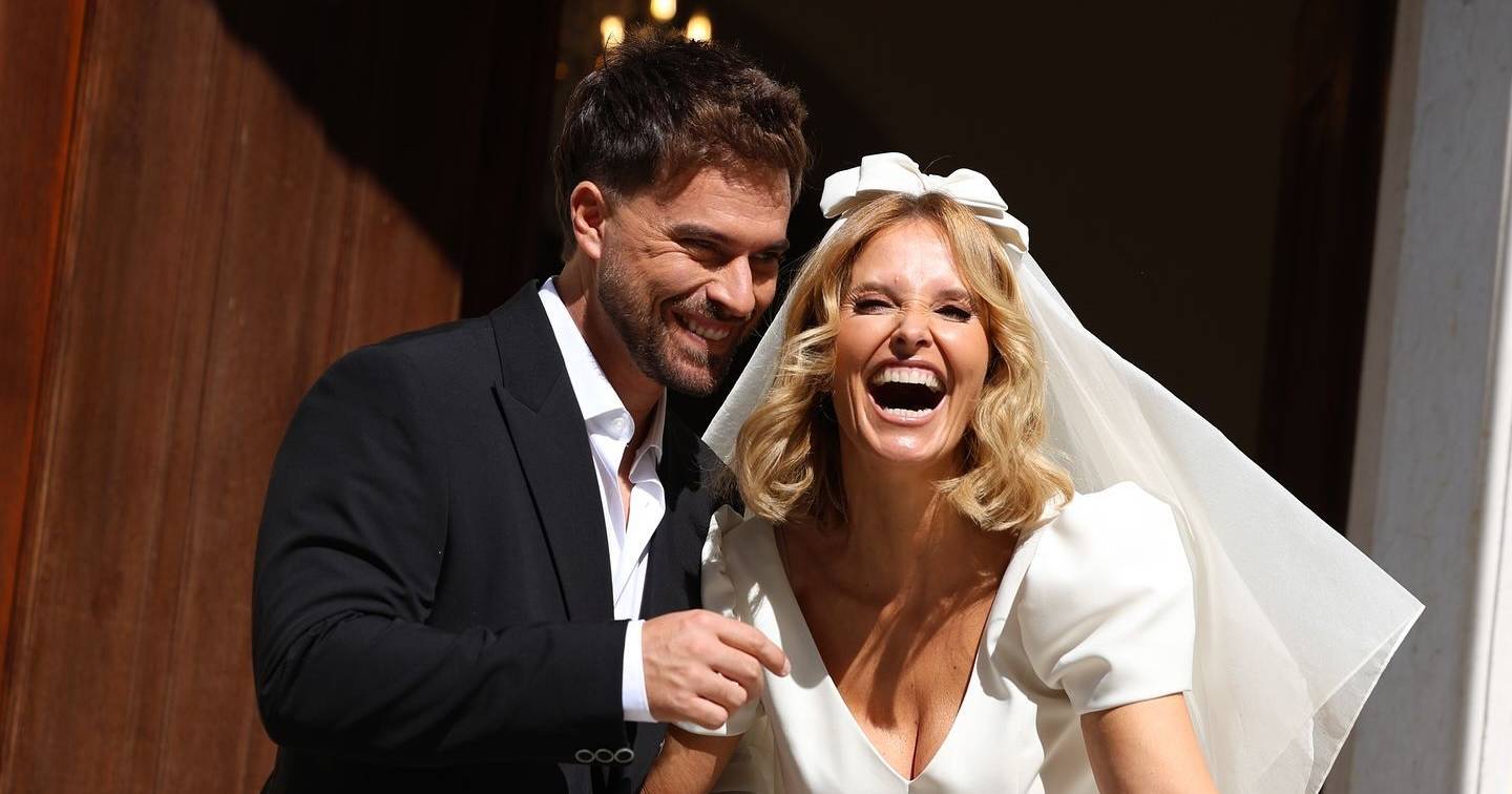 Já há imagens do "casamento para a vida" entre Cristina Ferreira e o(02)