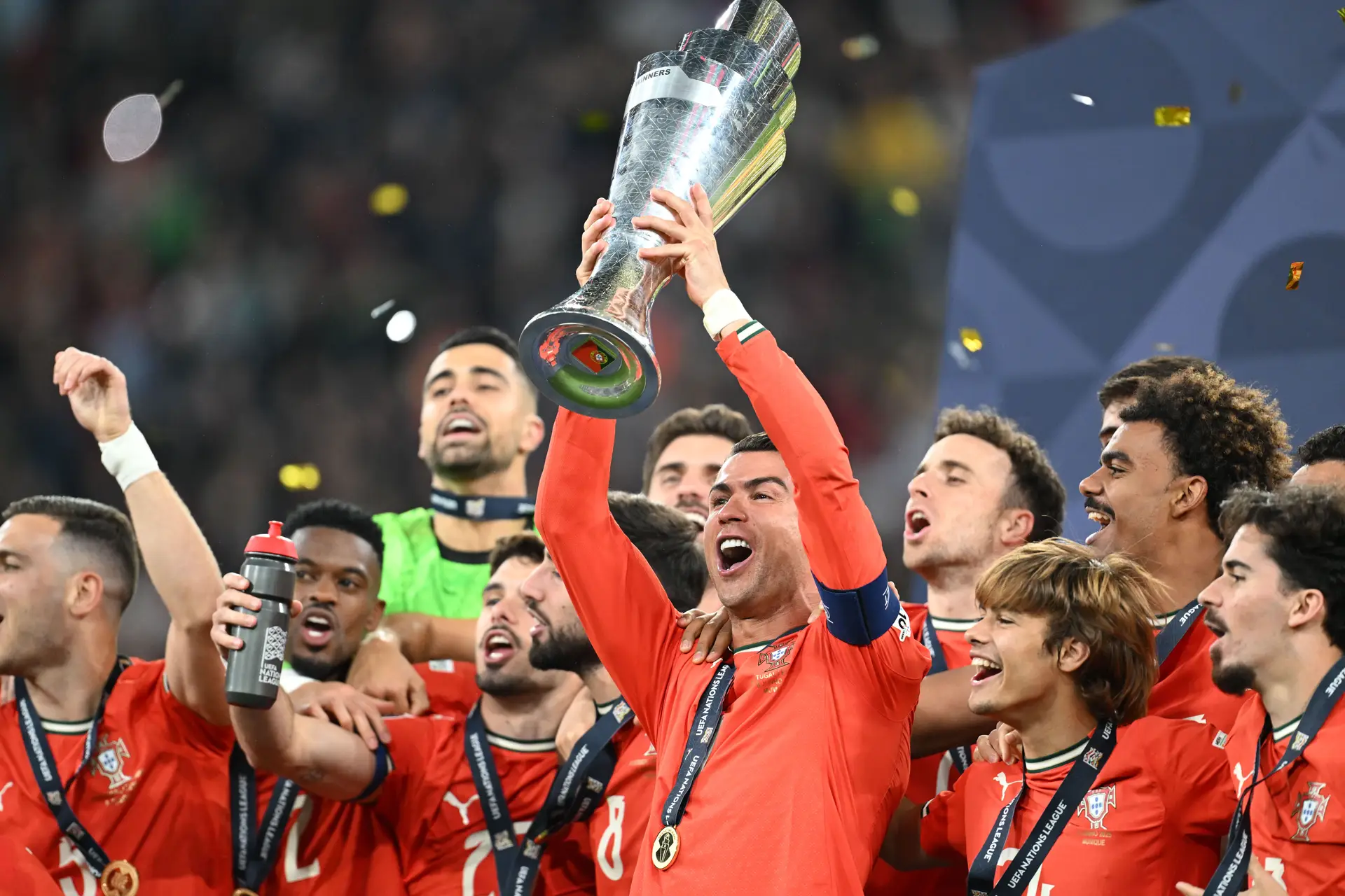 Foi há um ano que Portugal conquistou a Liga das Nações, o último troféu erguido por Diogo Jota
