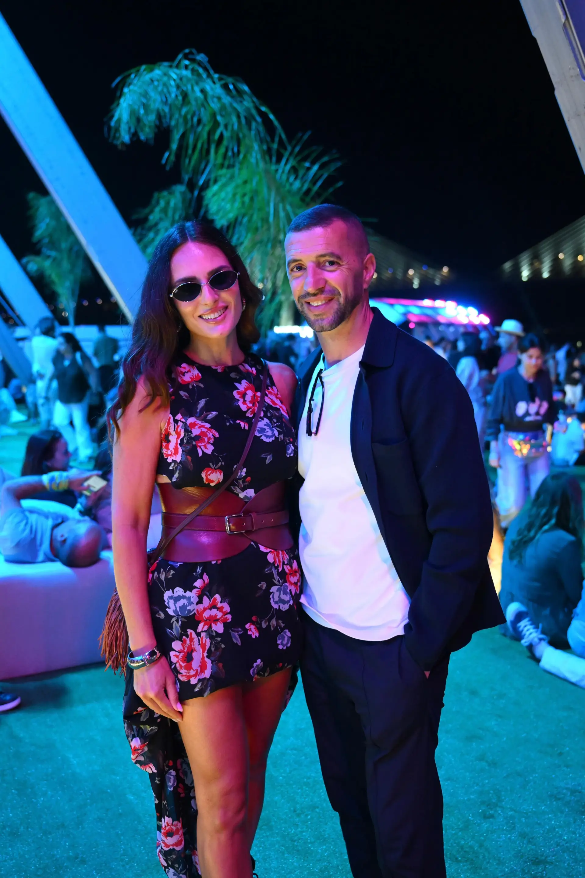 Simão Sabrosa e Vanessa Rebelo não passam despercebidos no Rock in Rio ...