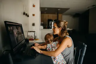 The stress-free management of working from home with children