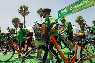 Healthy living, a sustainable planet on two wheels