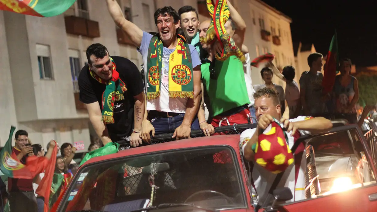 Celebrações da vitória do Euro 2016