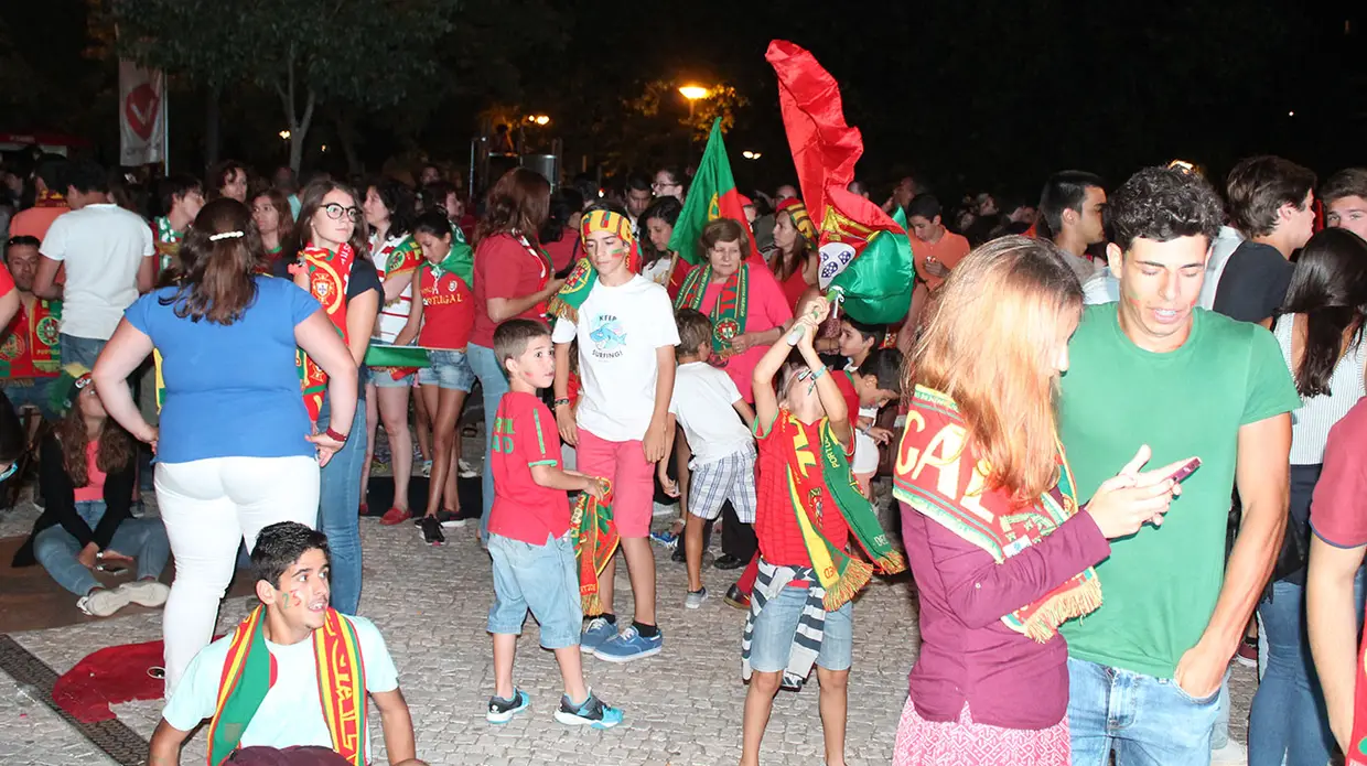 Celebrações da vitória do Euro 2016