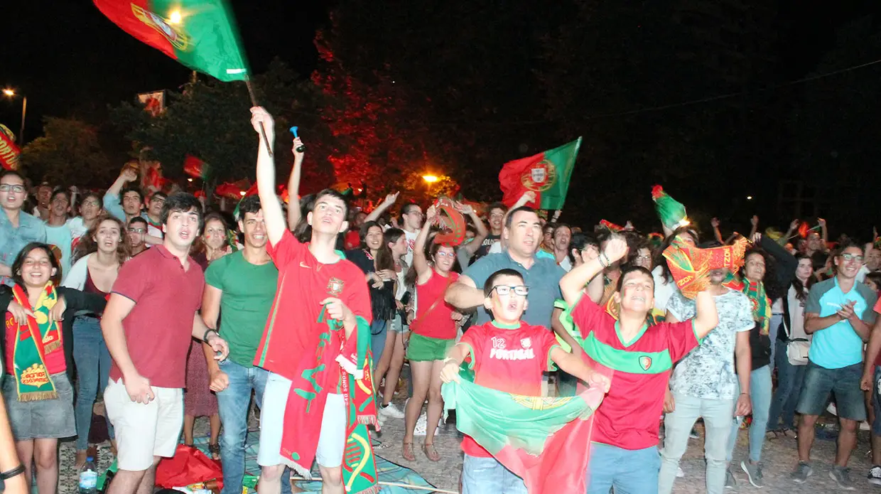 Celebrações da vitória do Euro 2016