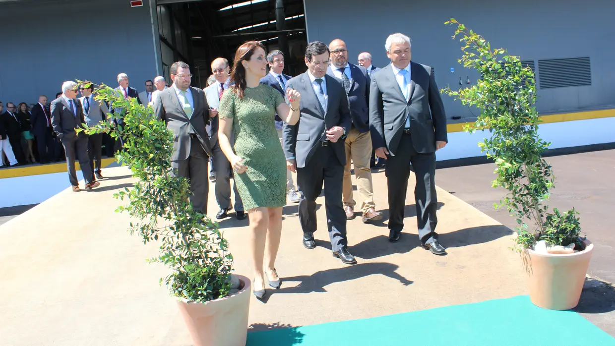 Inauguração do Centro de Tratamento de Resíduos Hospitalares e Industriais (CIVTRHI), no Eco-Parque do Relvão na Chamusca.
