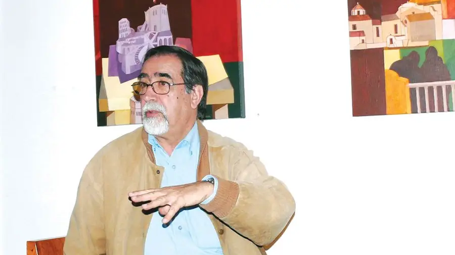 À conversa com Mário Tropa em Mação À conversa com Mário Tropa em Mação