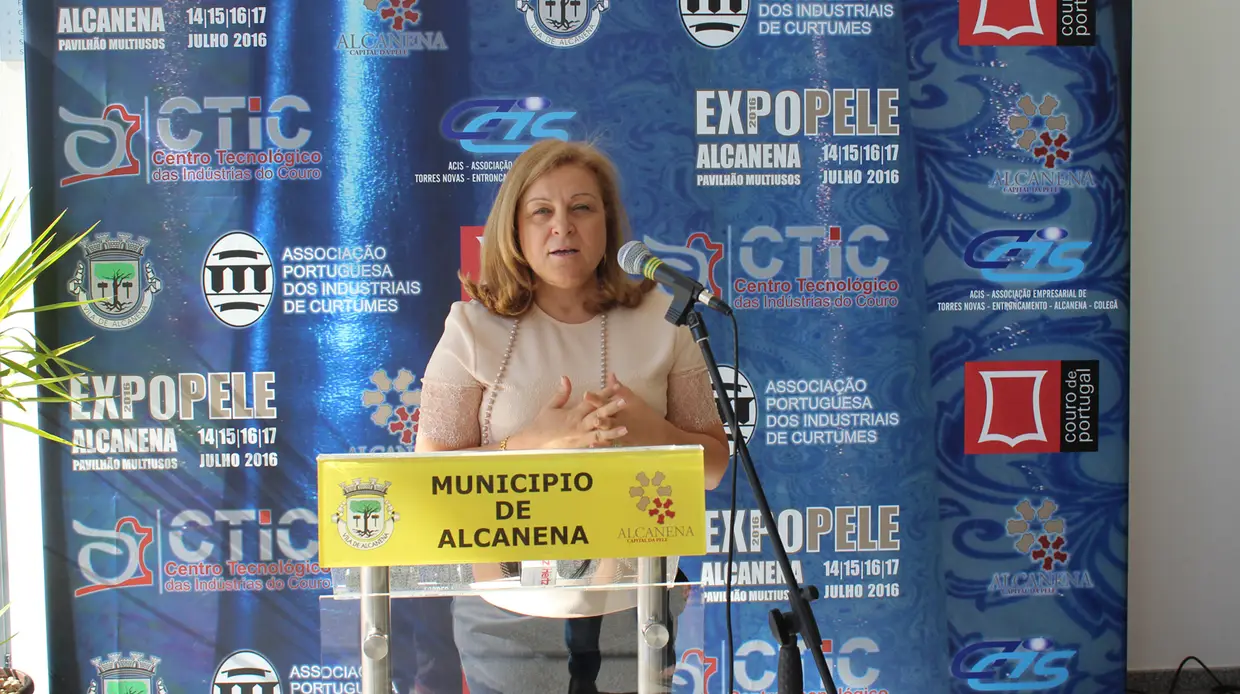 Sessão de Abertura da Expopele em Alcanena