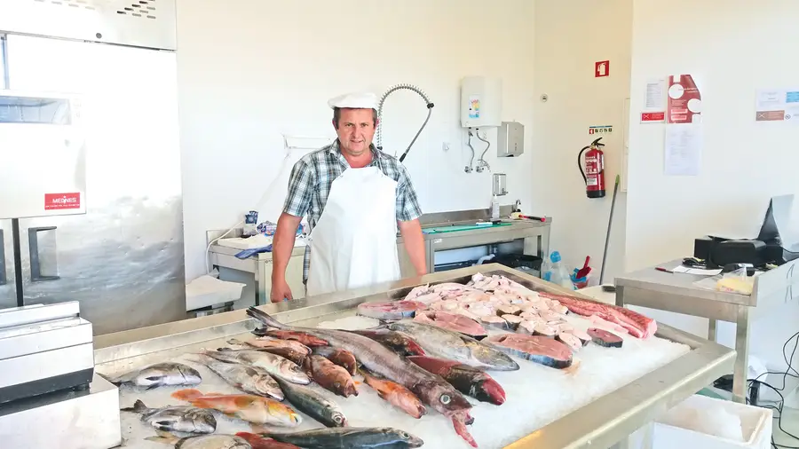 Peixe fresco dos Açores no Mercado de Abrantes