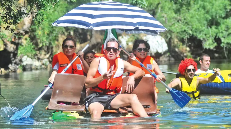 Canoas e jangadas