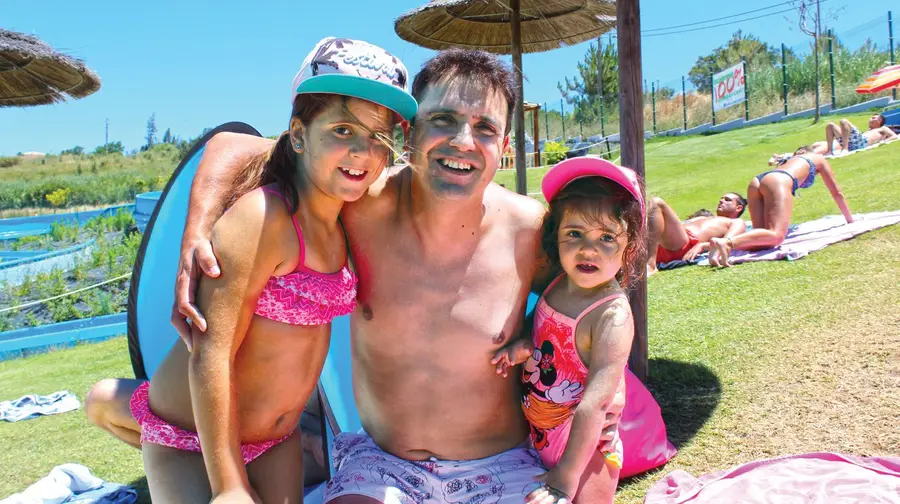 Complexo aquático enche todos os dias durante o Verão Complexo aquático enche todos os dias durante o Verão