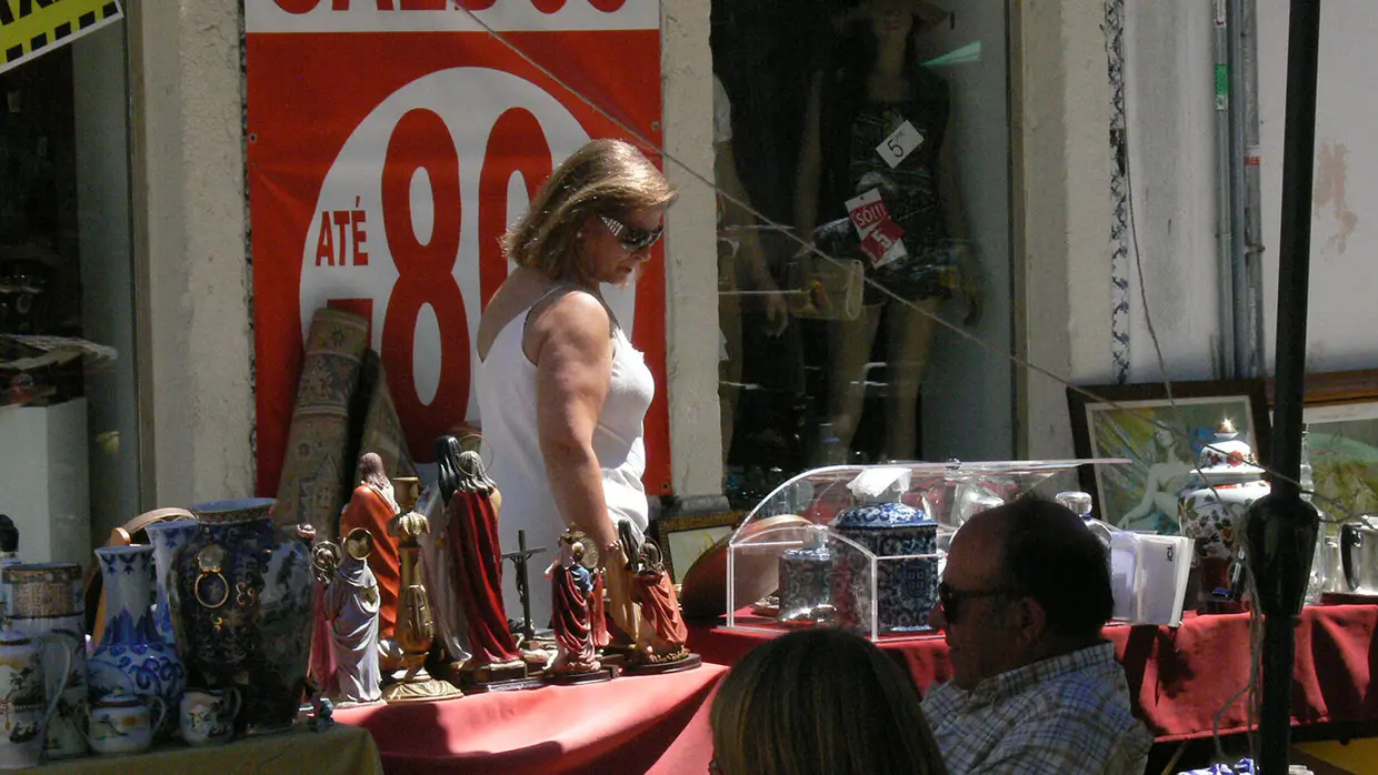 Feira de Velharias em Vila Franca de Xira