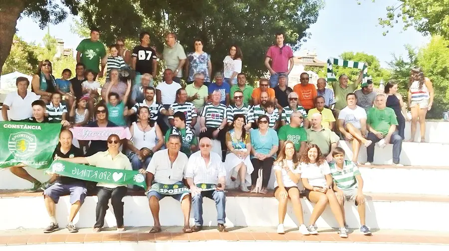 Sportinguistas convivem em Constância Sportinguistas convivem em Constância