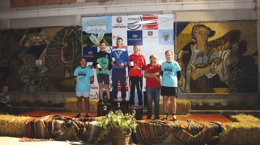 Paulo Pinheiro e Rita Ribeiro vencem Corrida das Vindimas do Cartaxo