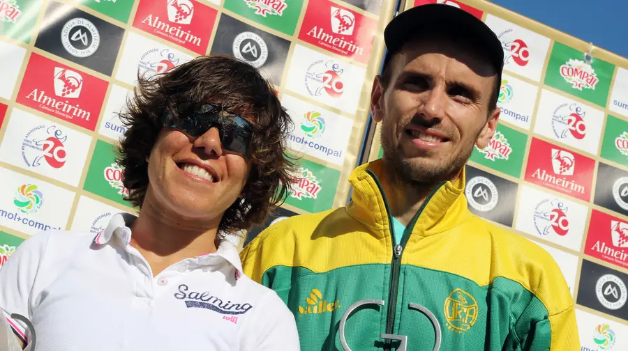 Nuno Carraça e Ana Santos vencem 20km de Almeirim