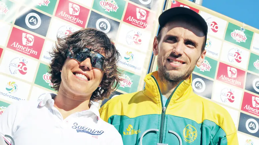 Nuno Carraça e Ana Santos venceram 20km de Almeirim