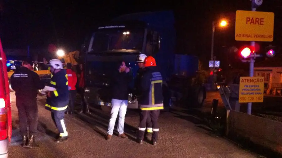 Um morto e nove feridos em choque de comboio com camião