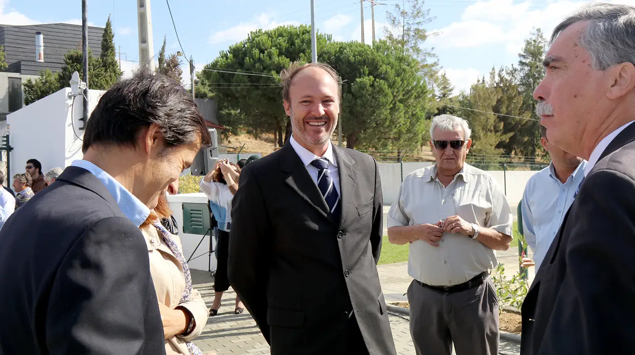 Imagens da inauguração dos reservatórios de água da Póvoa de Santa Iria