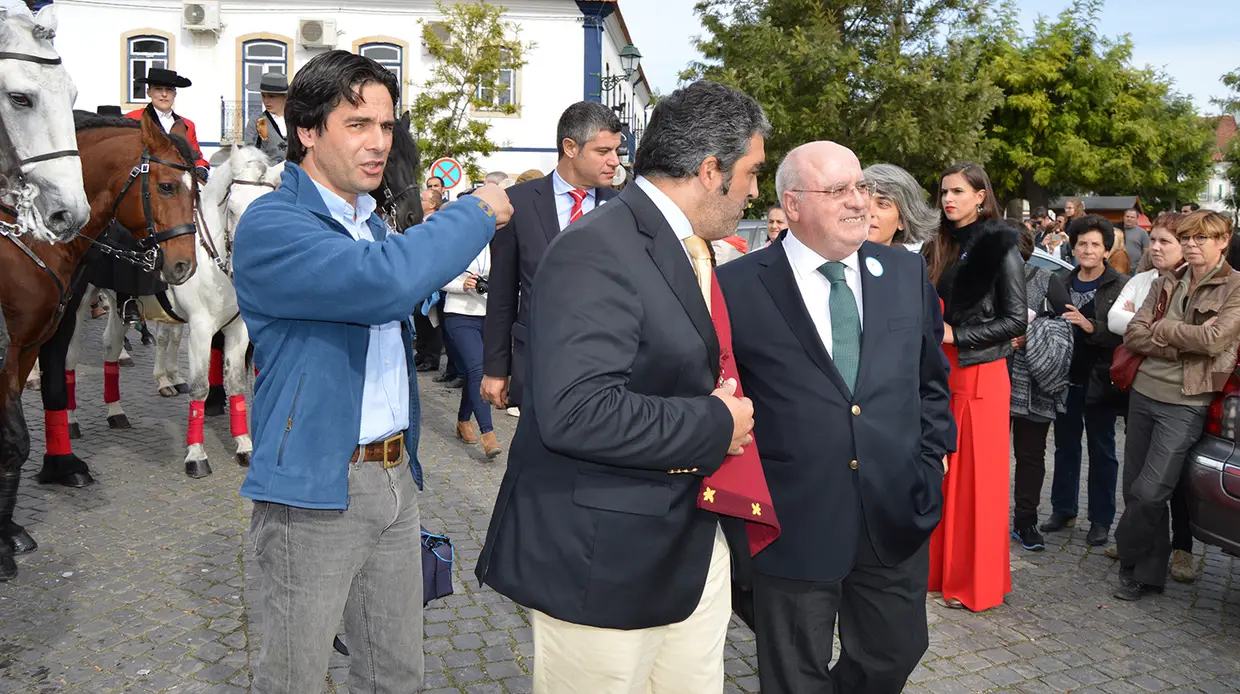 Romeiros de São Martinho com a líder do CDS - Golegã 2016