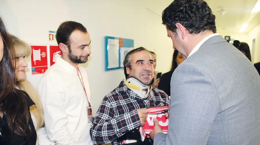 Utentes do Hospital de Vila Franca de Xira receberam uma visita especial