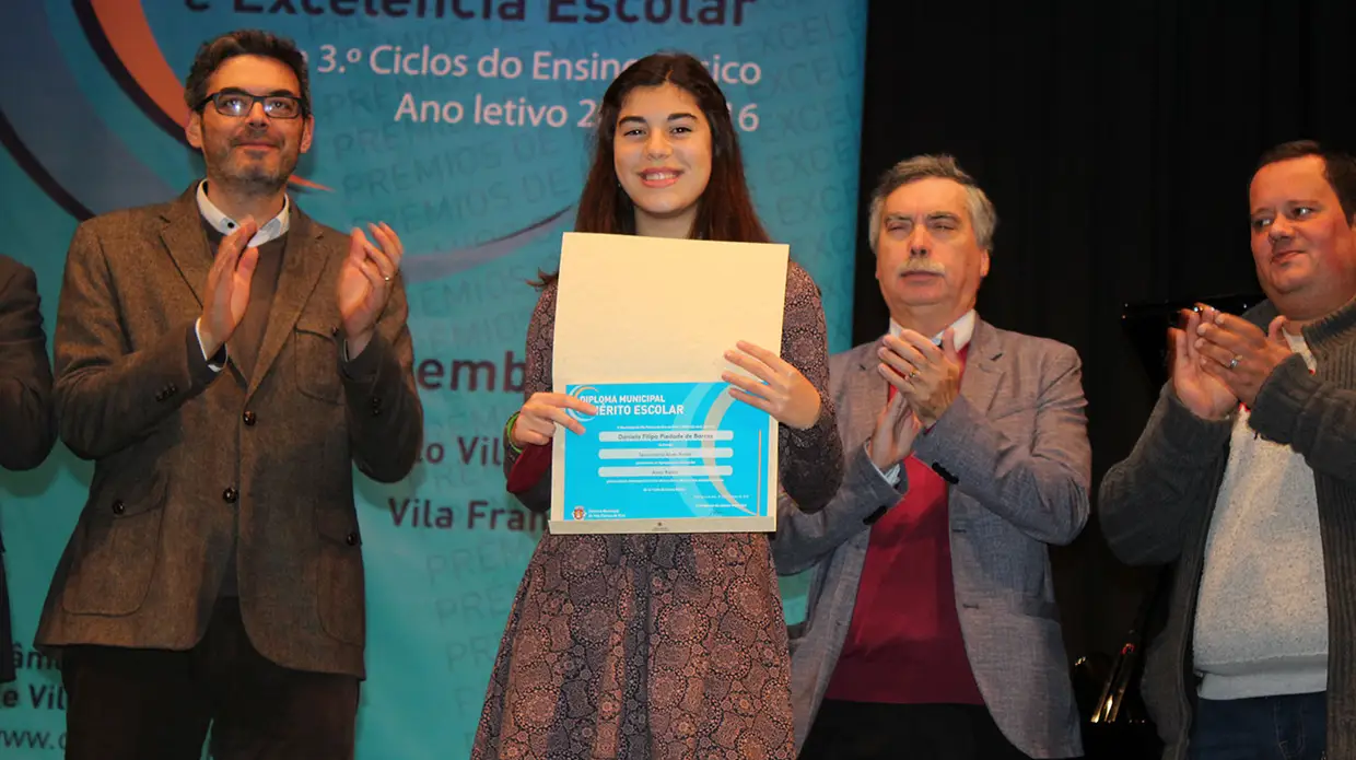 Cerimónia de Mérito e Excelência Escolar de Vila Franca de Xira