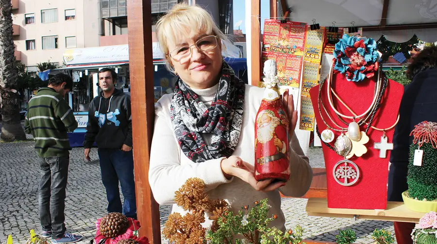 Artesanato encheu Mercado de Natal de Alverca
