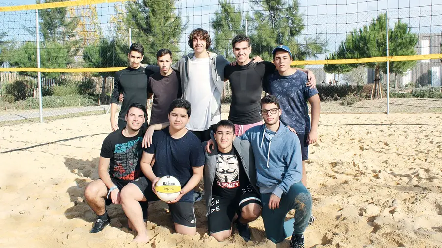 Vólei na praia dos pescadores