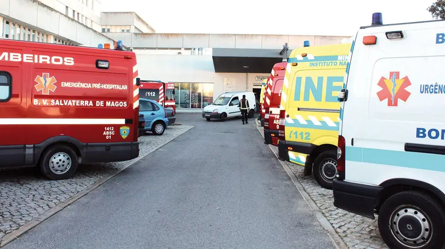 Bombeiros retidos nas urgências de Santarém à espera de macas