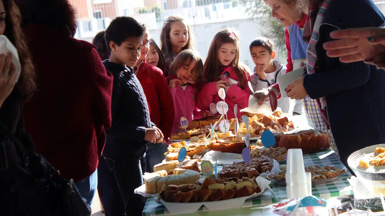 Lanche Saudável dos "Heróis da Fruta" no Centro Escolar dos Charcos em Almeirim
