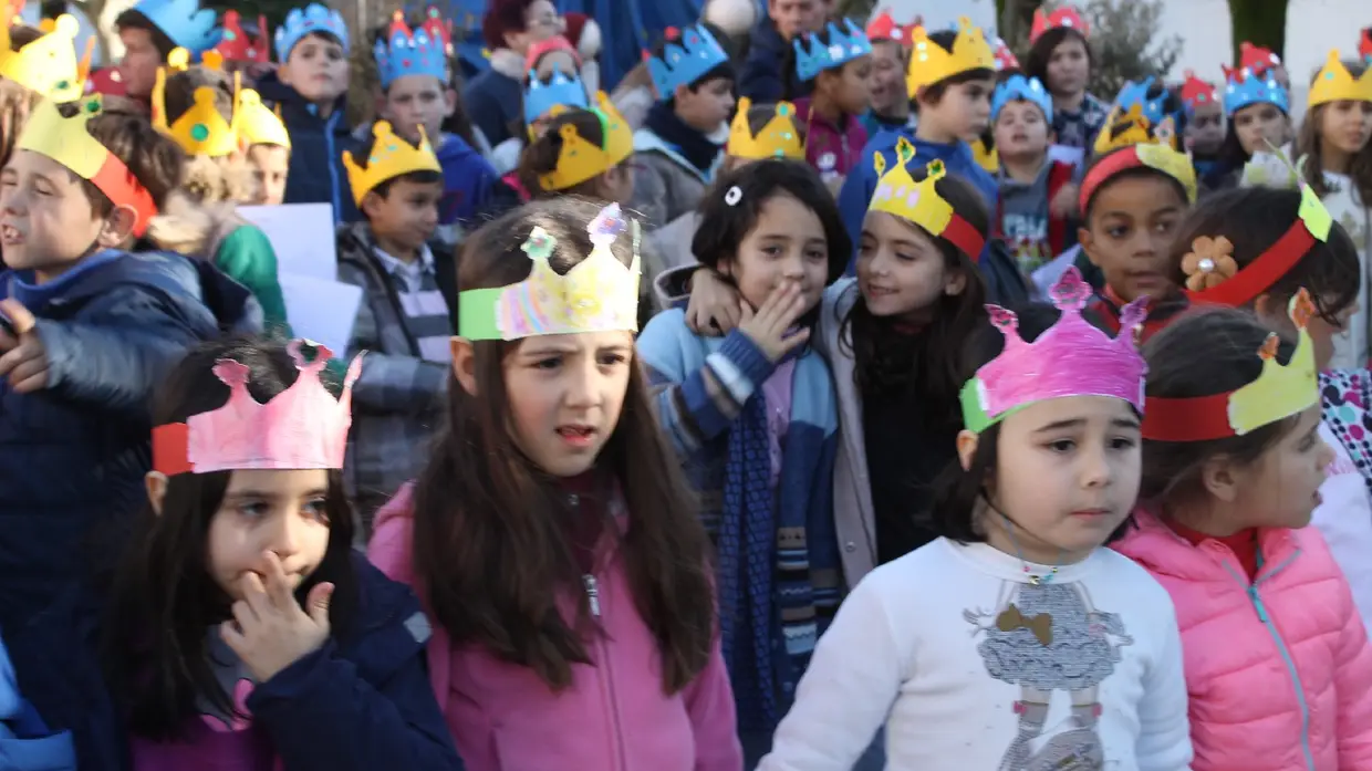 "Crianças cantam as Janeiras em Mação" Fotos Câmara de Mação