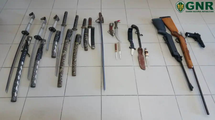 Detido por posse ilegal de armas na Chamusca