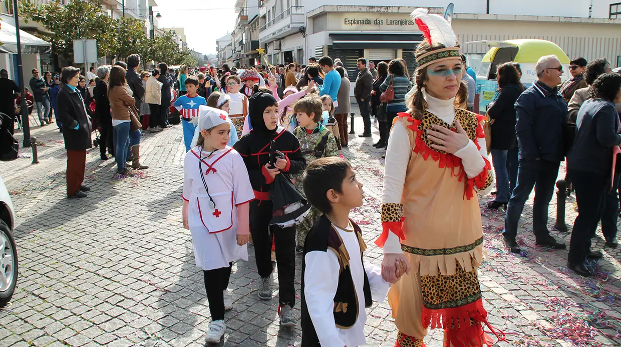 Carnaval das escolas em Almeirim