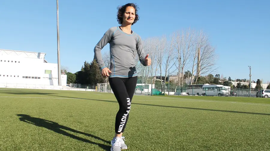 A marchadora que não gosta de andar a pé