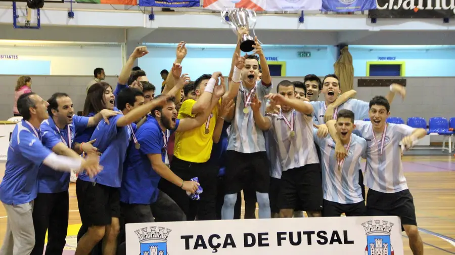 Equipas do Vitória Clube de Santarém vencem Taça do Ribatejo em futsal