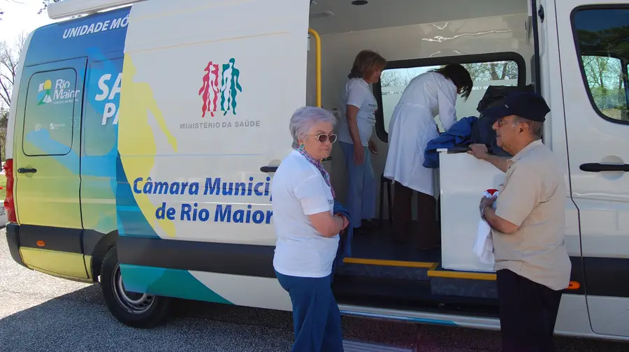 Unidades móveis de saúde de Rio Maior com cada vez mais procura
