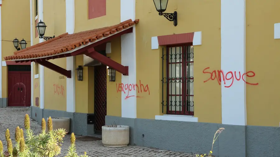 Vandalismo anti-taurino em Vila Franca de Xira