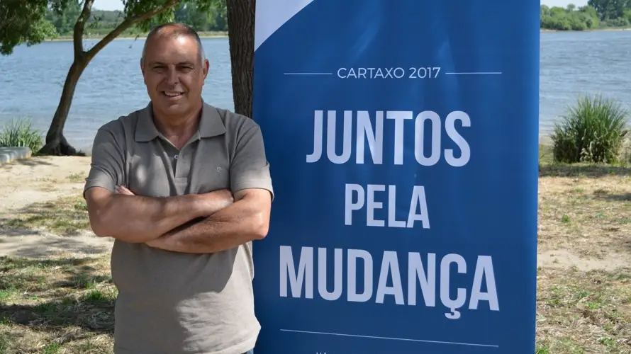 Porfírio Correia é o candidato da coligação Juntos Pela Mudança em Valada