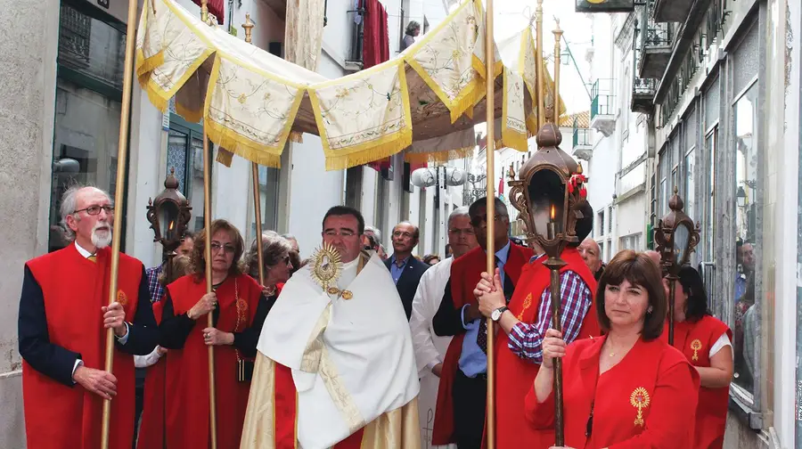 A procissão do Santíssimo Milagre A procissão do Santíssimo Milagre