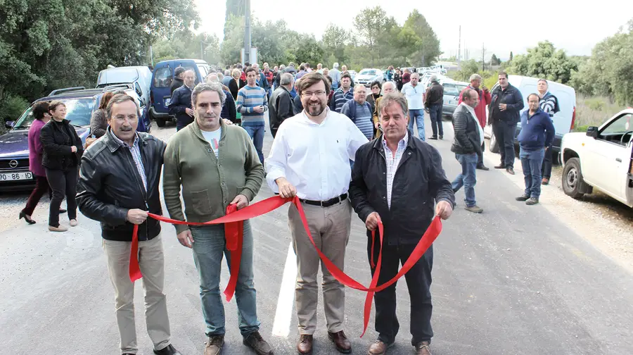 Festa em Casével para inaugurar estrada que demorou sete anos a chegar