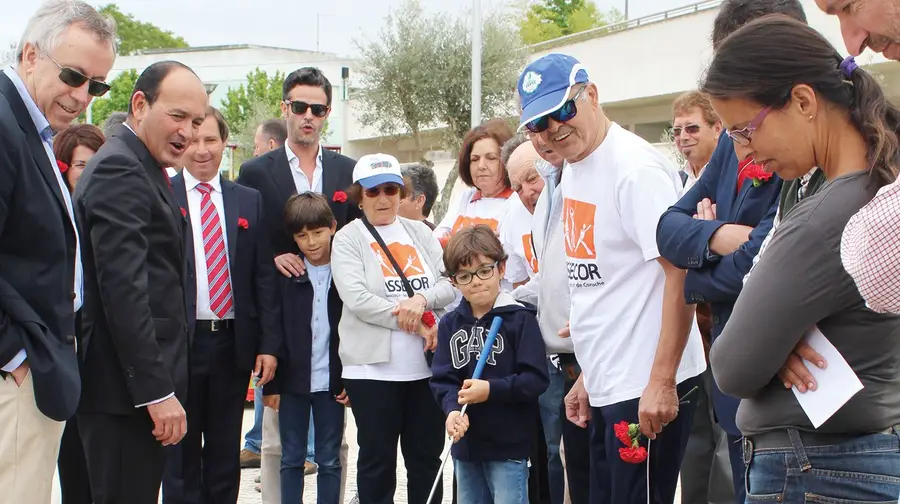 Mini maratona de inaugurações em Coruche